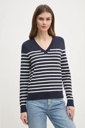 Tommy Hilfiger Sweter damski kolor lekki WW0WW40098