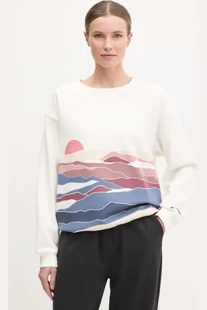 Columbia Bluza Meridian Creek Crew damska kolor z aplikacją 2086051