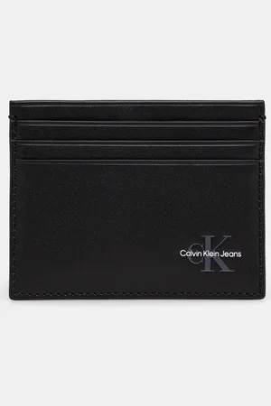 Calvin Klein Etui na karty skórzane kolor LV04G1029G