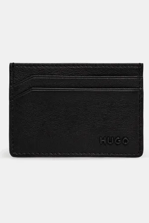 HUGO BOSS Etui na karty skórzane kolor 50536063