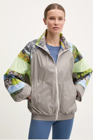 adidas Kurtka Earth Collage damska kolor przejściowa oversize JG5793