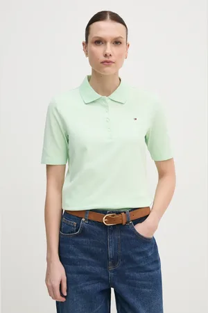 Tommy Hilfiger Polo damski kolor WW0WW43224