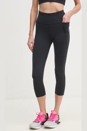 Reebok Legginsy treningowe LUX Collection kolor gładkie 100221287