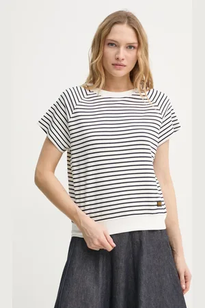 G-Star T-shirt bawełniany damski kolor D24512-D979