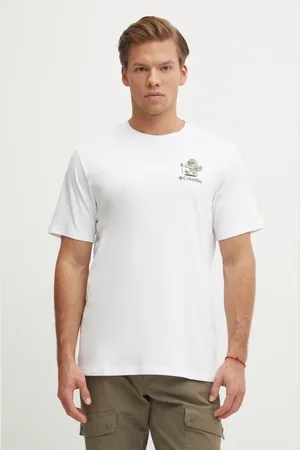 Columbia T-shirt Hageman męski kolor z nadrukiem 2076362