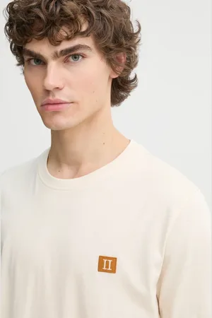 Les Deux T-shirt bawełniany męski kolor melanżowy