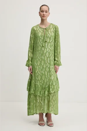 Never Fully Dressed Sukienka kolor maxi rozkloszowana NFDDR1838