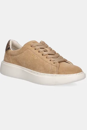 HUGO BOSS Sneakersy zamszowe Amber kolor 50536263