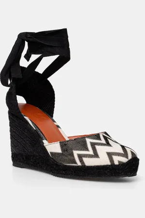 Missoni Espadryle Eva 80 kolor na koturnie MWB008_022