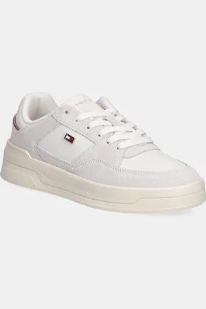 Tommy Hilfiger Sneakersy skórzane ESSENTIAL BASKET SNEAKER kolor FW0FW08456