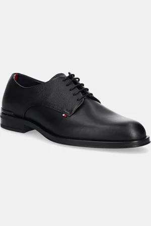 Tommy Hilfiger Półbuty skórzane CORE HILFIGER LEATHER SHOE męskie kolor FM0FM05375
