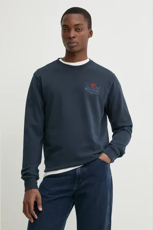 Solid Bluza bawełniana ORMAN męska kolor z aplikacją 21108522.194010