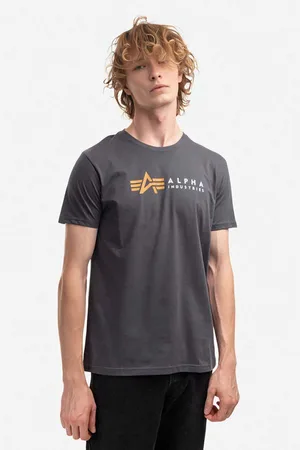Alpha Industries T-shirt bawełniany kolor z nadrukiem 118502.136