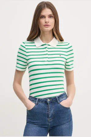 Tommy Hilfiger Polo damski kolor WW0WW43225