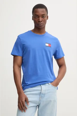 Tommy Hilfiger T-shirt bawełniany męski kolor z nadrukiem DM0DM20740