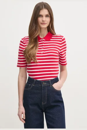 Tommy Hilfiger Polo damski kolor WW0WW43224
