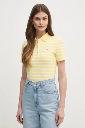 Tommy Hilfiger Polo damski kolor WW0WW43225