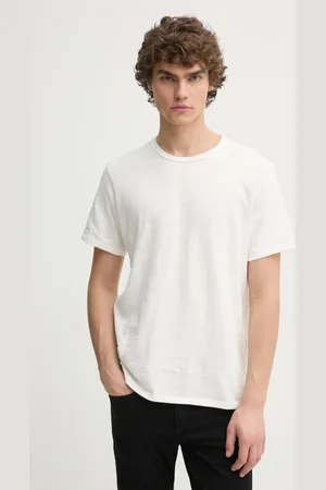 RAG&BONE T-shirt bawełniany męski kolor gładki M000T046G