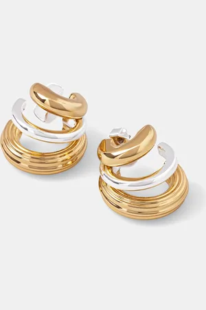 Tory Burch Kolczyki Triple Hoop 164607-700