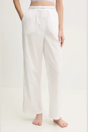 Calvin Klein Spodnie piżamowe bawełniane kolor LV00QS7410