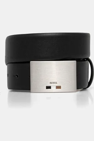 HUGO BOSS Pasek skórzany męski kolor 50537467