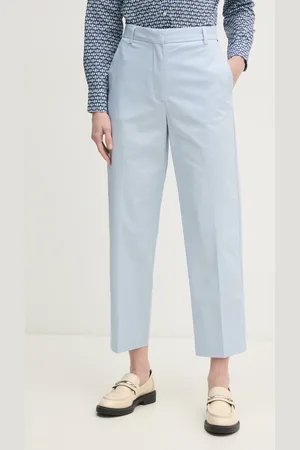 Tommy Hilfiger Spodnie damskie kolor proste high waist WW0WW40504