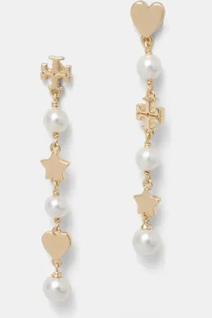 Tory Burch Kolczyki Kira Linear Pearl 167336-137