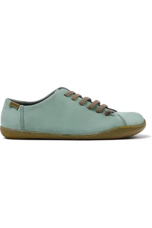 Camper Sneakersy skórzane Peu Cami kolor zielony K200514-059