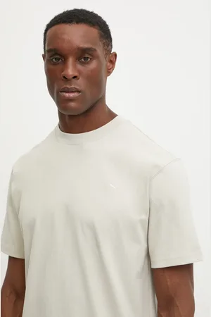 PUMA T-shirt bawełniany MMQ męski kolor gładki 624009