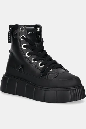 INUIKII Buty skórzane Leather Matilda damskie kolor 1001.002.0042.000 / 35203-033