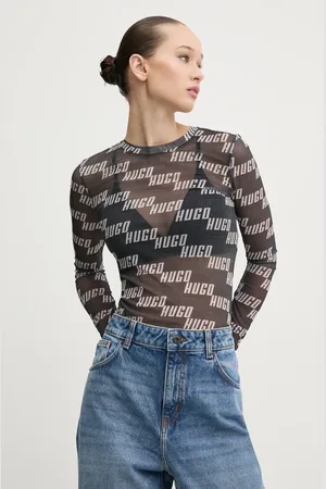 HUGO BOSS Longsleeve damskie kolor 50534837