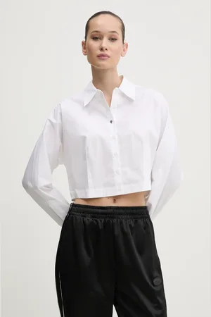 HUGO BOSS Koszula damska kolor regular z kołnierzykiem klasycznym 50539315