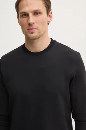 Sisley Longsleeve męski kolor gładki 3O35S104C