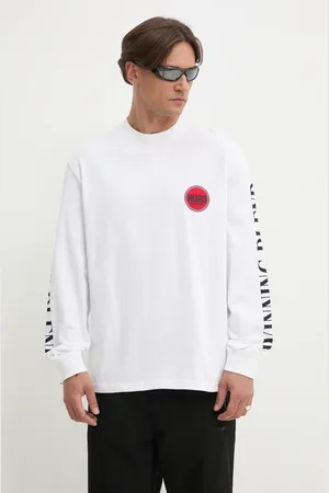 HUGO BOSS Longsleeve męski kolor z nadrukiem 50531250