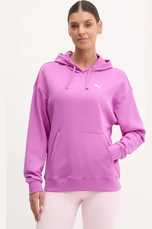 PUMA Bluza damska z kapturem gładka 682387