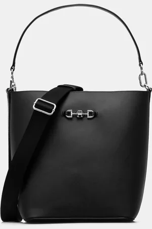 Tommy Hilfiger Torebka skórzana kolor AW0AW17396