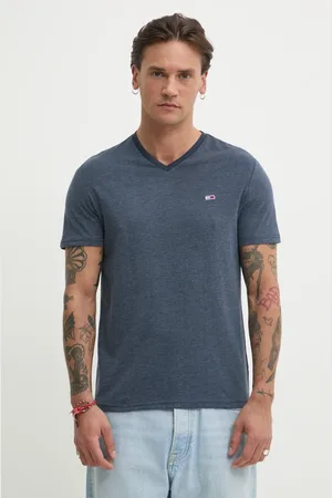 Tommy Hilfiger T-shirt męski kolor gładki DM0DM20364