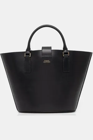 Tommy Hilfiger Torebka skórzana kolor AW0AW17209