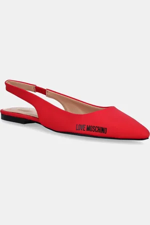Moschino Baleriny kolor z odkrytą piętą JA11021G1MIM0500