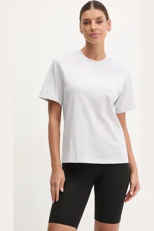 adidas T-shirt bawełniany Essentials damski kolor JC5945