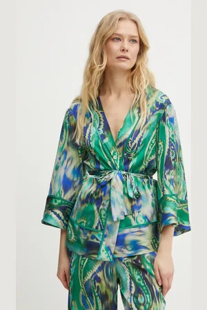 SIMONA CORSELLINI Kimono kolor wzorzysta P25CPGI012