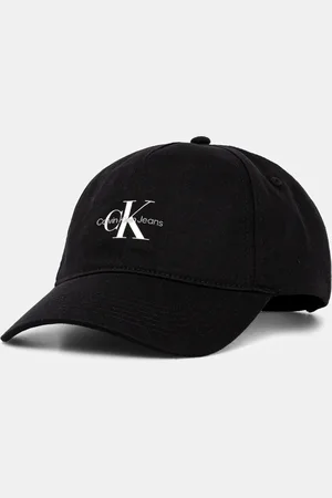 Calvin Klein Czapka z daszkiem bawełniana kolor gładka LV04K5027G