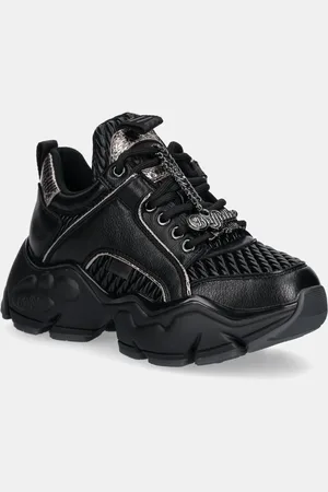 Buffalo Sneakersy Binary Quilt kolor 1636304-BLK