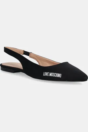 Moschino Baleriny kolor z odkrytą piętą JA11021G1MIM0000
