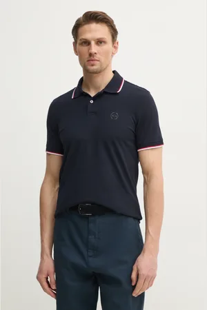 Armani Exchange Polo bawełniane kolor 8NZF75 Z8M5Z