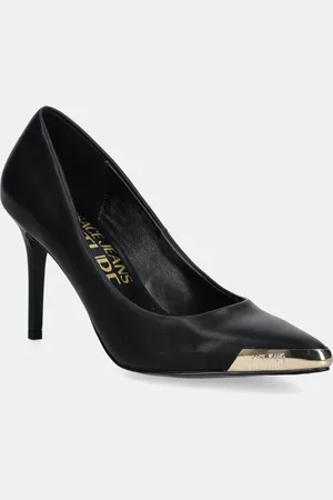 VERSACE Szpilki skórzane kolor 78VA3S50 ZPS62 899