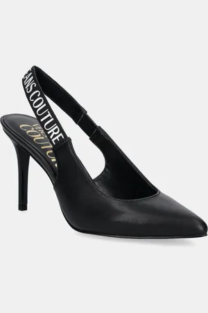 VERSACE Szpilki skórzane kolor 78VA3S52 ZPS62 899