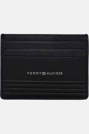 Tommy Hilfiger Etui na karty skórzane kolor AM0AM13257