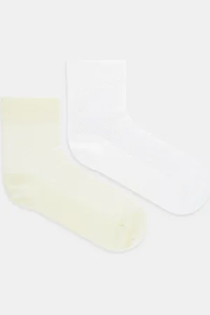Calvin Klein Skarpetki 2-pack damskie kolor 701231400
