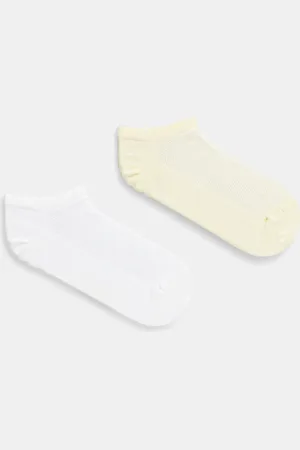 Calvin Klein Skarpetki 2-pack damskie kolor 701231403